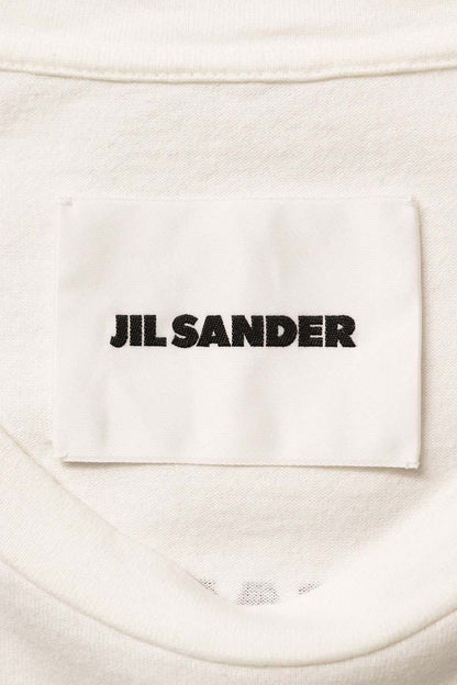 JILSANDER Back Logo Print Long Sleeve Top White Size S