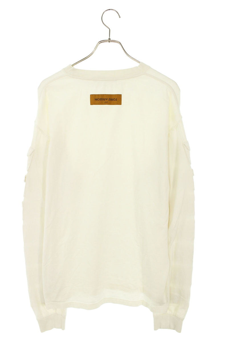 Louis Vuitton Long Sleeve T-Shirt White Size M