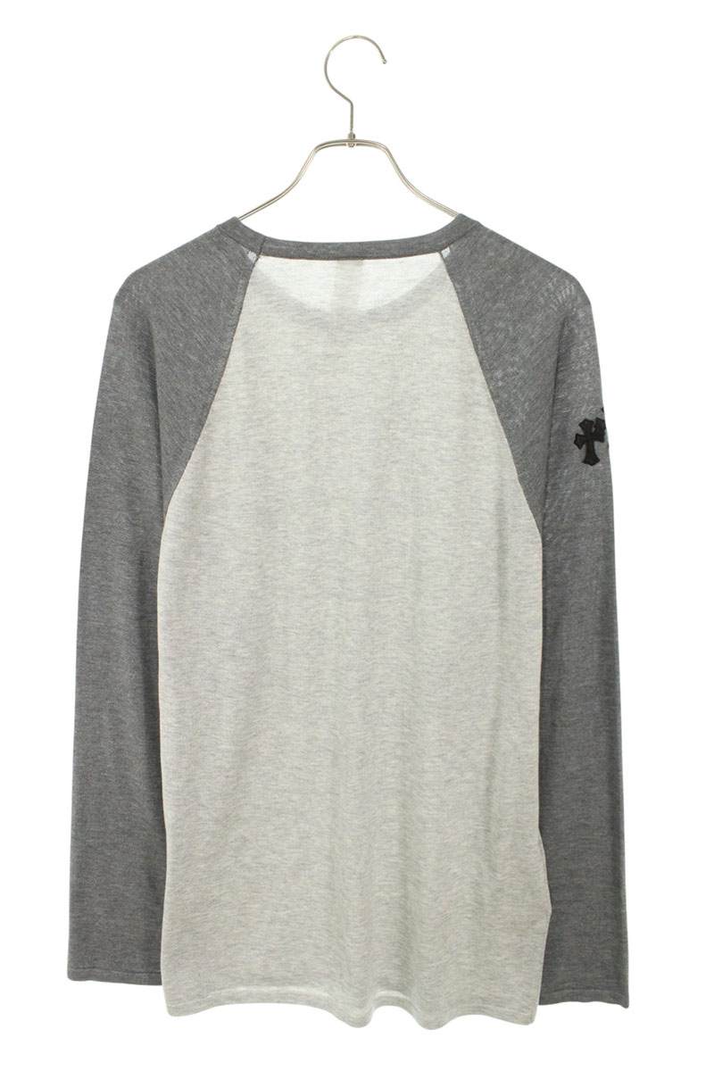 Chrome Hearts Y NOT Triple Cross Patch Long Sleeve Size L