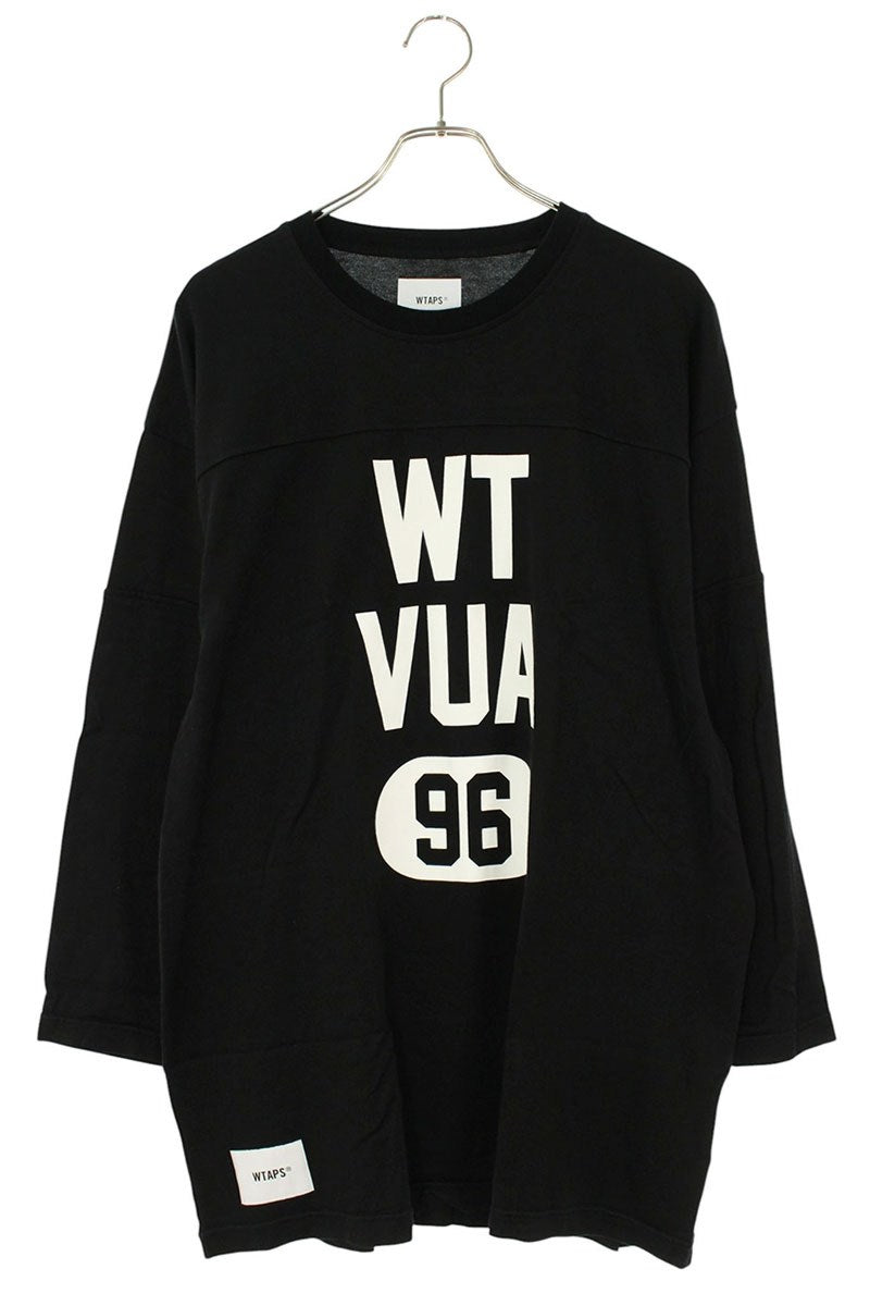 WTAPS Print Football Long Sleeve Top Black Size XL
