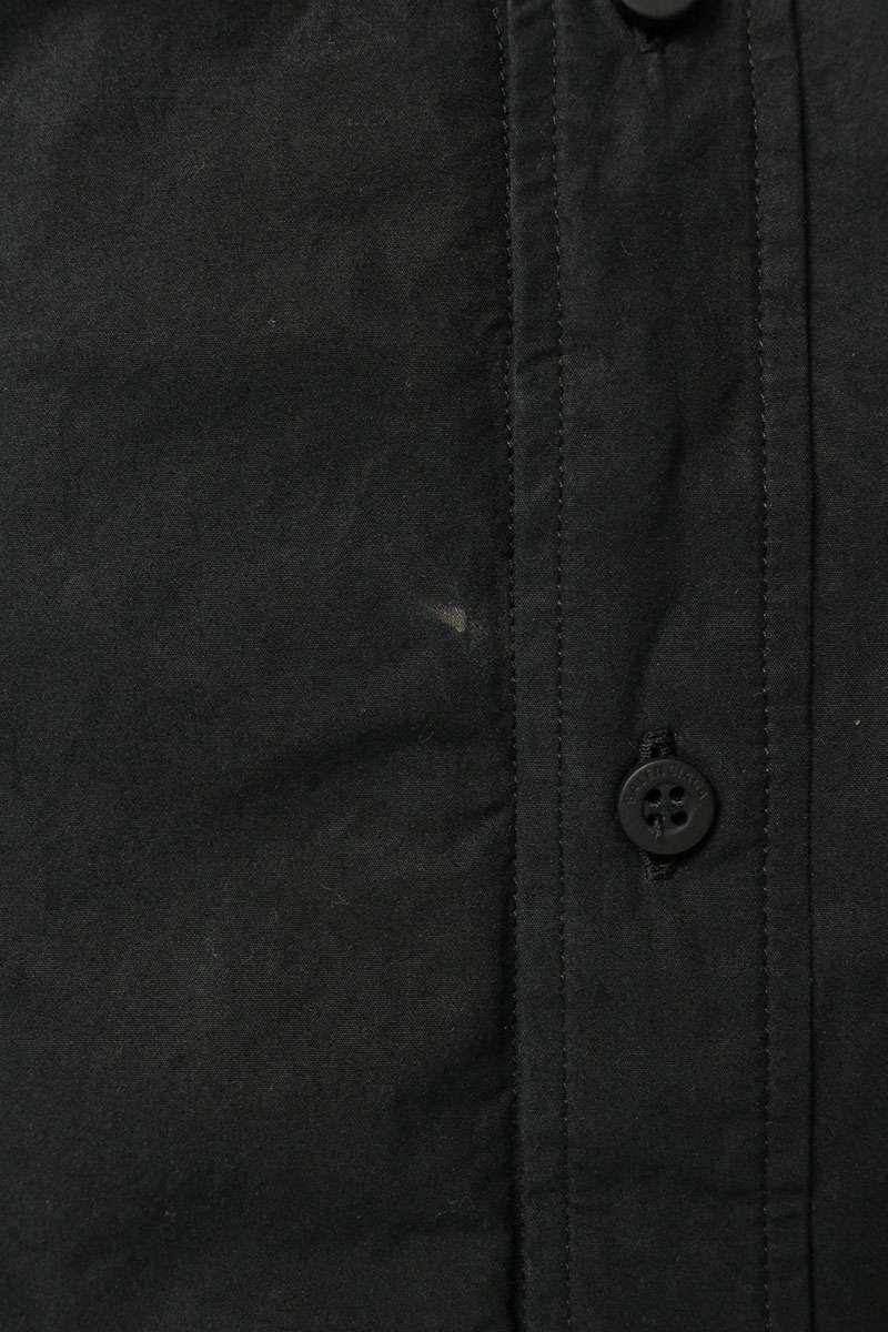 BALENCIAGA Layered Shirt Long Sleeve Tee Black Size S