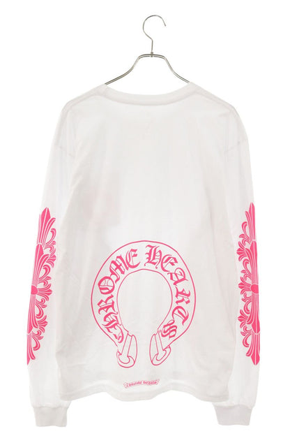 Chrome Hearts Sleeve Floral Horseshoe Back Print Long Sleeve Size XL