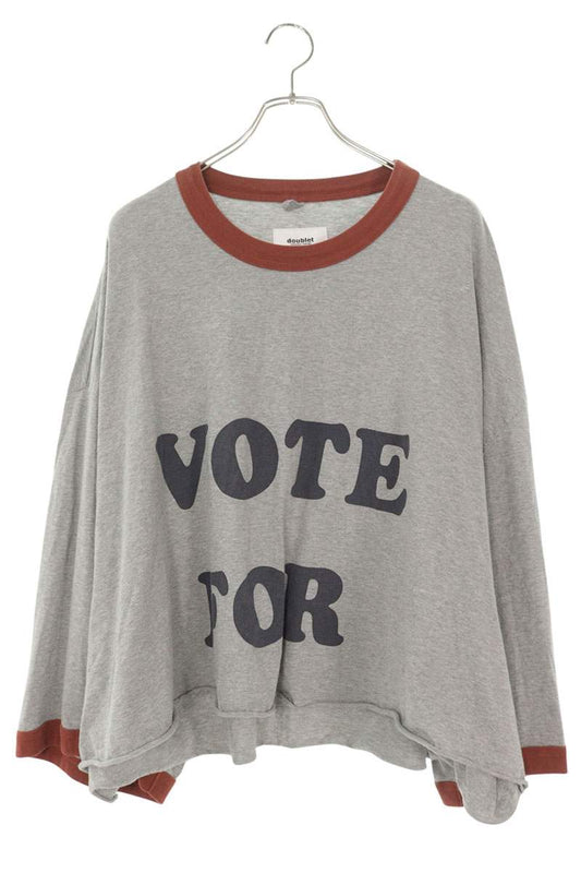 doublet 23SS Oversized Ringer Long Sleeve T-Shirt Multi Size M