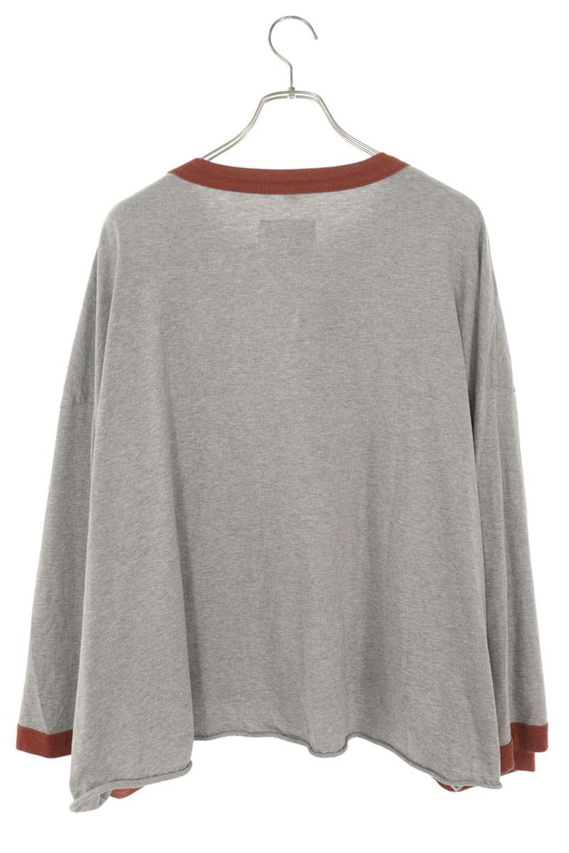 doublet 23SS Oversized Ringer Long Sleeve T-Shirt Multi Size M