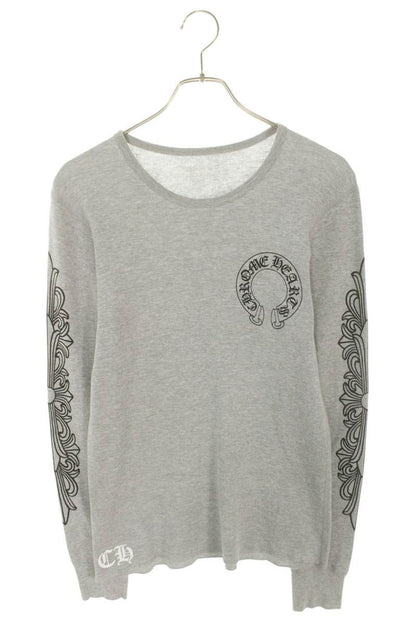 Chrome Hearts Thermal Long Sleeve Floral Print Long Sleeve Top Multi Size M