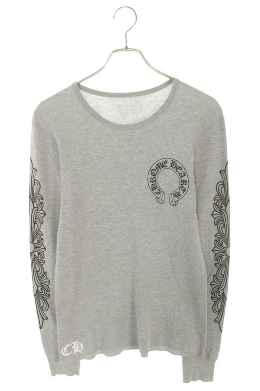 Chrome Hearts Thermal Long Sleeve Floral Print Long Sleeve Top Multi Size M