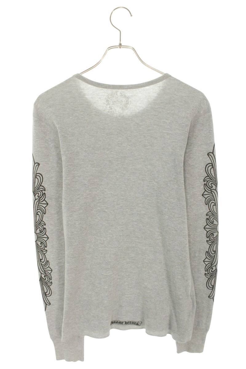 Chrome Hearts Thermal Long Sleeve Floral Print Long Sleeve Top Multi Size M