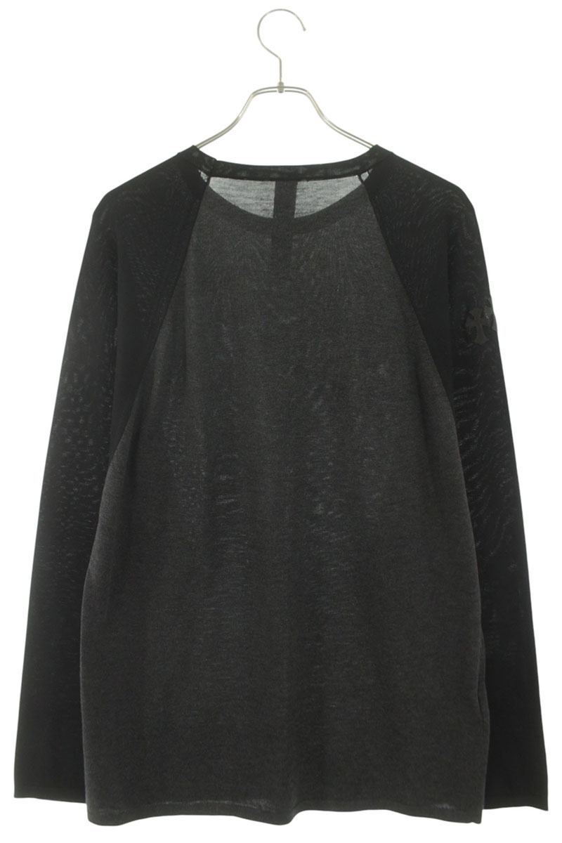 Chrome Hearts U MIXED EMOTIONS Triple Cross Black Size L