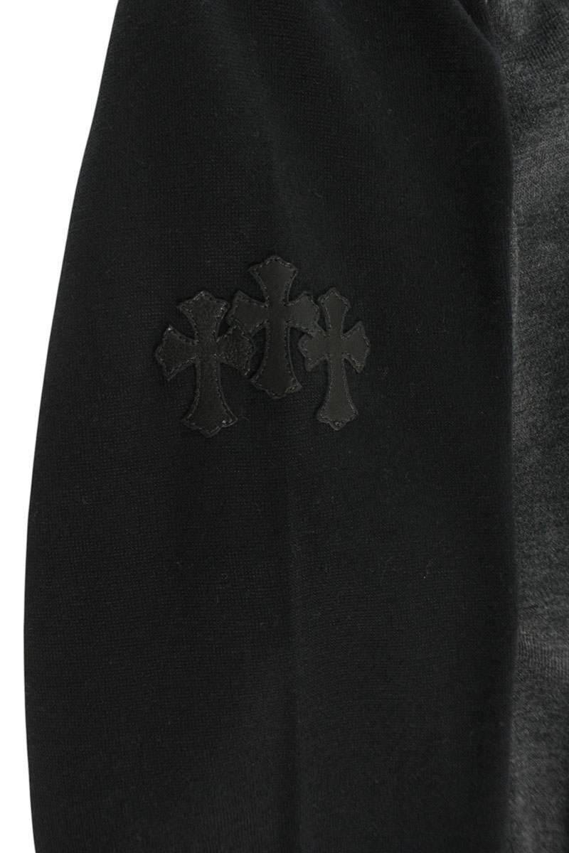 Chrome Hearts U MIXED EMOTIONS Triple Cross Black Size L