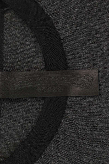 Chrome Hearts Y NOT Triple Cross Patch Long Sleeve Top Black Size S