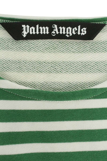 Palm Angels Bear Print Border Long Sleeve Top Multi Size L