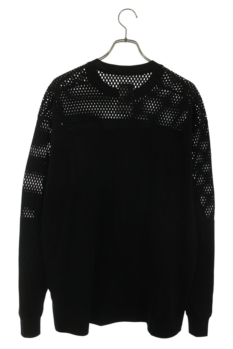 Rick Owens x Champion Mesh Panel Long Sleeve Tee Black Size S
