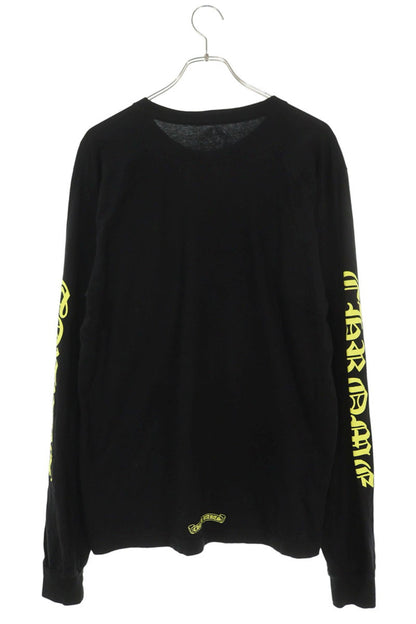 Chrome Hearts Neck Logo Print Long Sleeve Tee Multi Size L