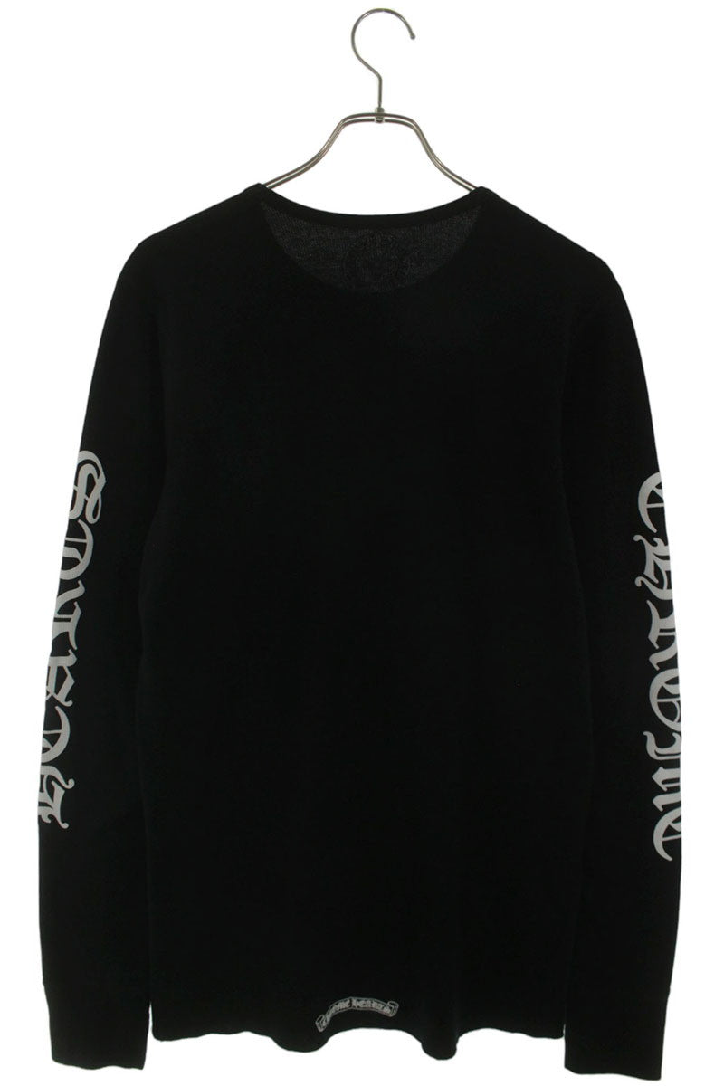 Chrome Hearts Thermal Long Sleeve Sleeve Logo Print Long Sleeve Size XL