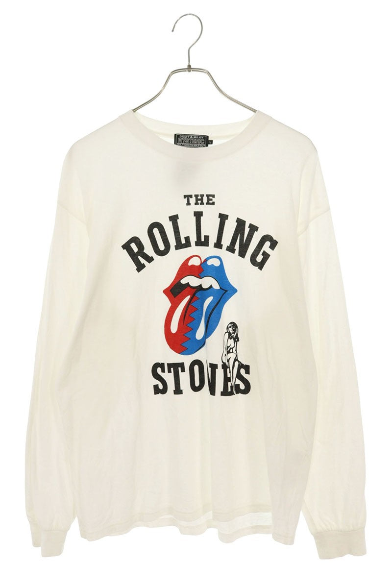 HYSTERIC GLAMOUR 24AW Front Print Long Sleeve Top Size L