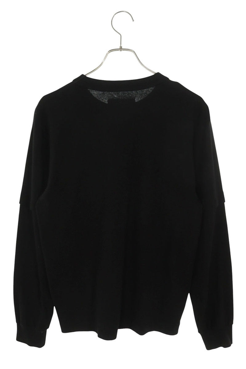 Sacai x Carhartt Side Zip Long Sleeve Top Black Size S