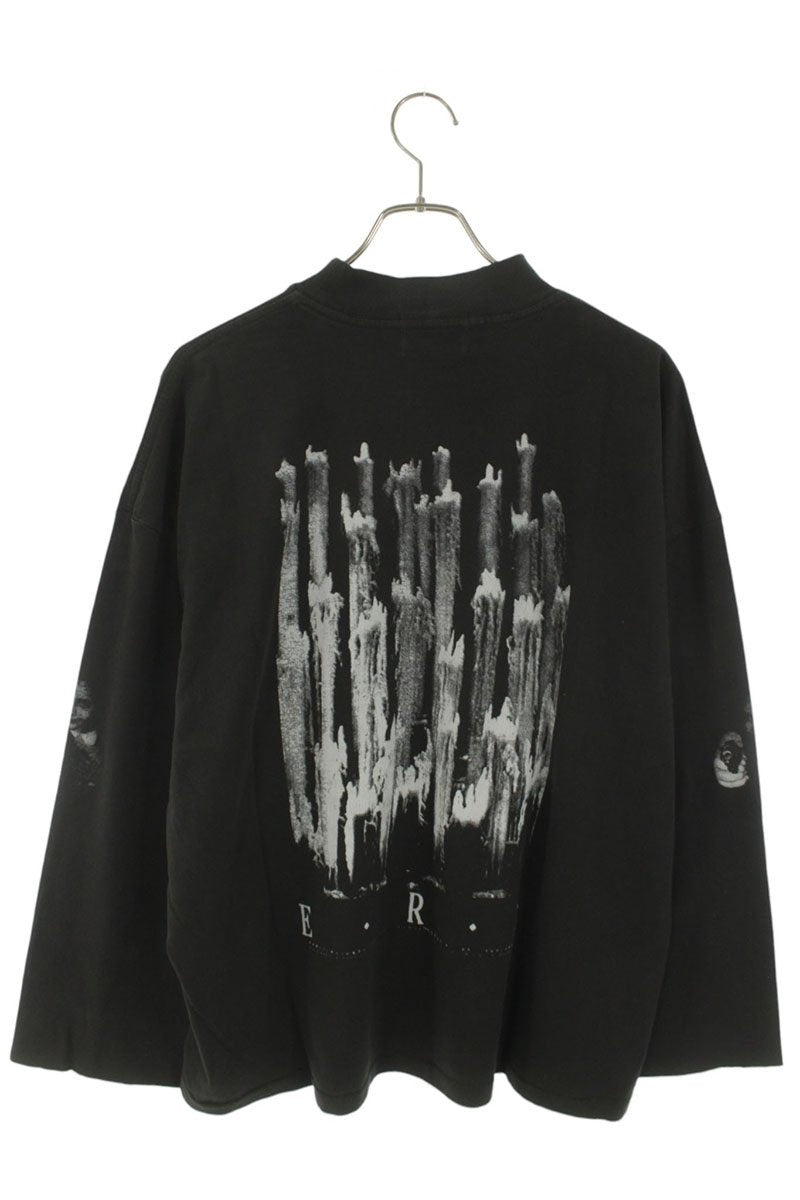 ENFANTS RICHES DEPRIMES 26SS Human Print Mock Neck Long Sleeve Size M