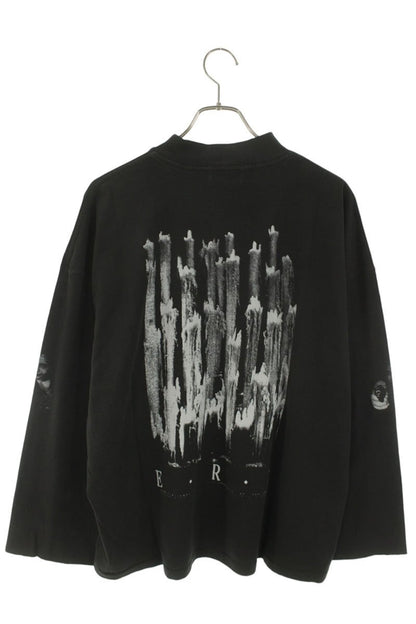 ENFANTS RICHES DEPRIMES 26SS Human Print Mock Neck Long Sleeve Size M