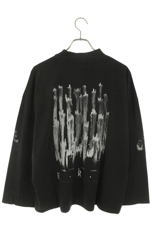 ENFANTS RICHES DEPRIMES 26SS Human Print Mock Neck Long Sleeve Size M