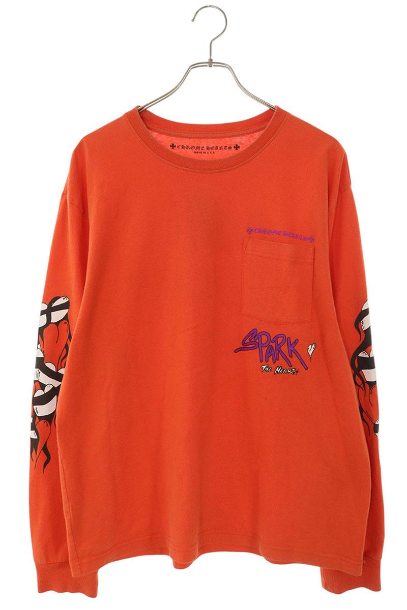 Chrome Hearts PPO SPARK THE HEART MATTY BOY Long Sleeve Tee Size XL