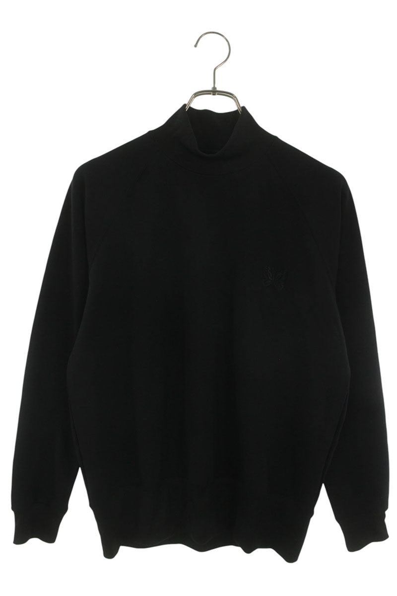 Needles Logo Embroidered Mock Neck Long Sleeve Top Size XS