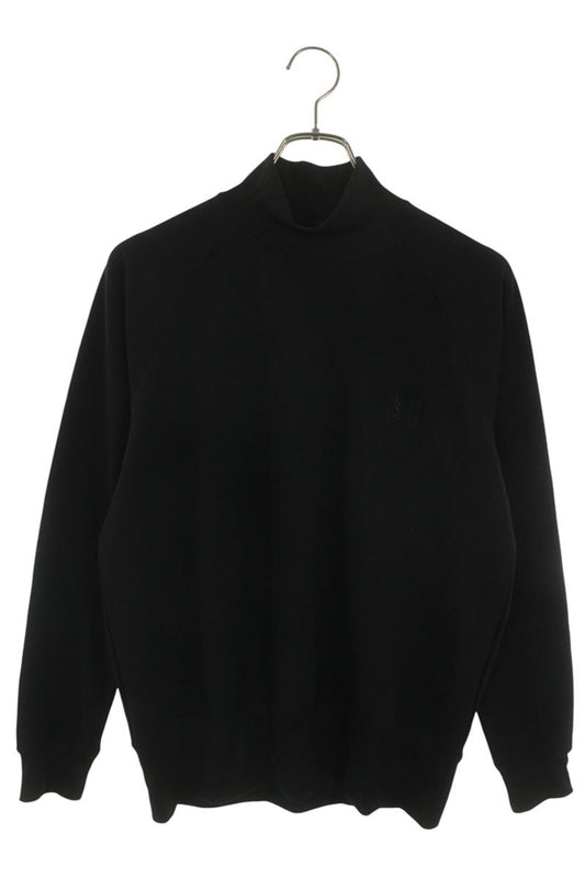 Needles Logo Embroidered Mock Neck Long Sleeve Top Size XS
