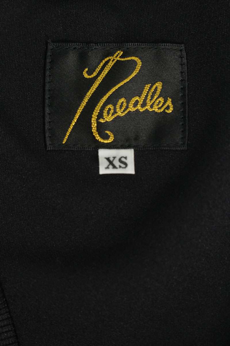 Needles Logo Embroidered Mock Neck Long Sleeve Top Size XS