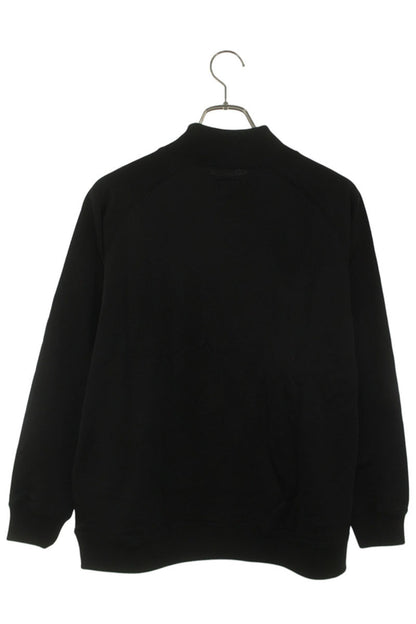 Needles Logo Embroidered Mockneck Long Sleeve Top Black Size XS