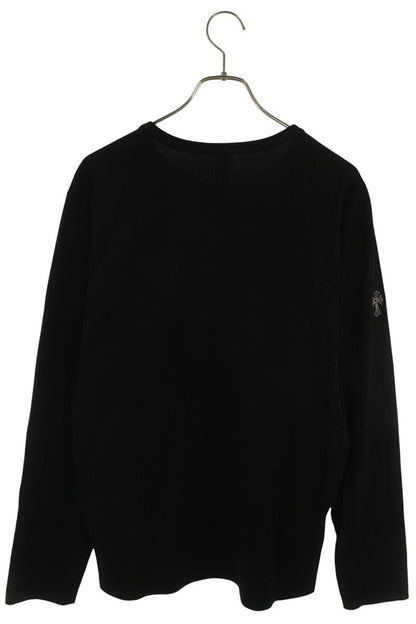 Chrome Hearts Y NOT Chest Pocket Embroidery Long Sleeve Tee Size M