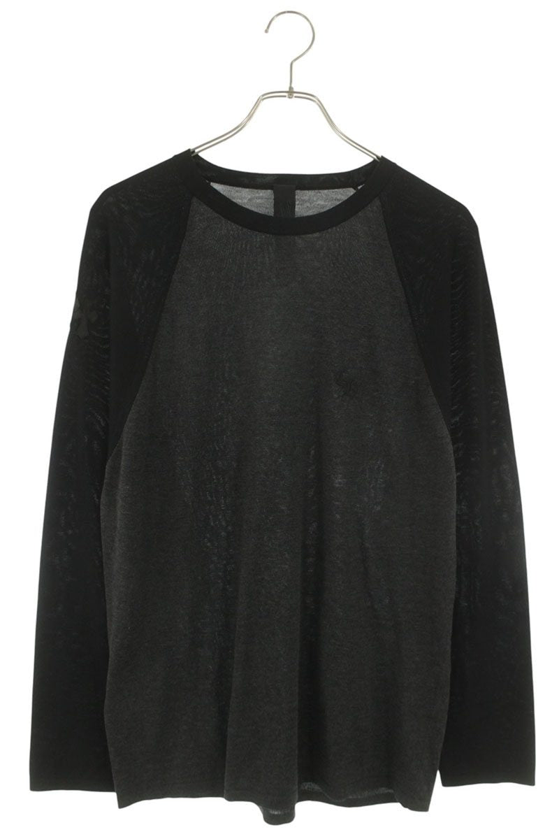 Chrome Hearts U MIXED EMOTIONS Cross Patch Raglan Long Sleeve Size M