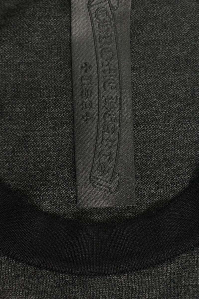 Chrome Hearts U MIXED EMOTIONS Cross Patch Raglan Long Sleeve Size M