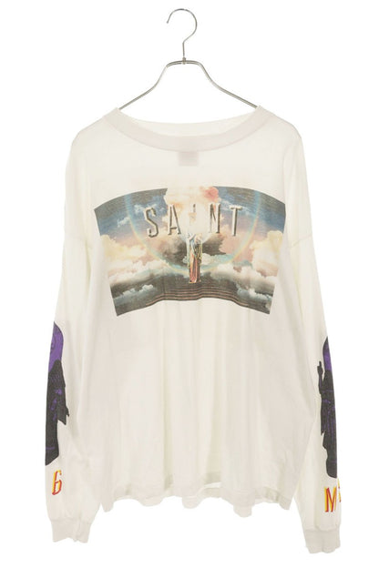 SAINT MICHAEL 24AW SAINT PICTURES Print Long Sleeve Tee Size XL