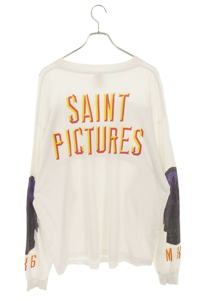 SAINT MICHAEL 24AW SAINT PICTURES Print Long Sleeve Tee Size XL