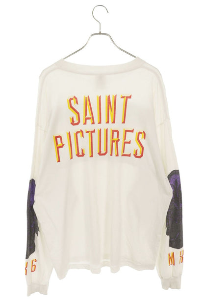 SAINT MICHAEL 24AW SAINT PICTURES Print Long Sleeve Tee Size XL