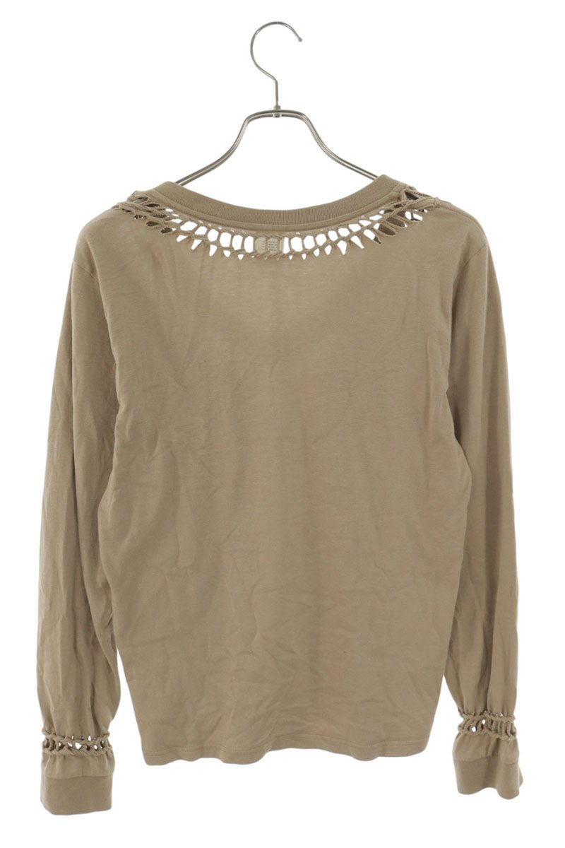 NUMBER(N)INE 02AW George Period V-Neck Top Beige Size L