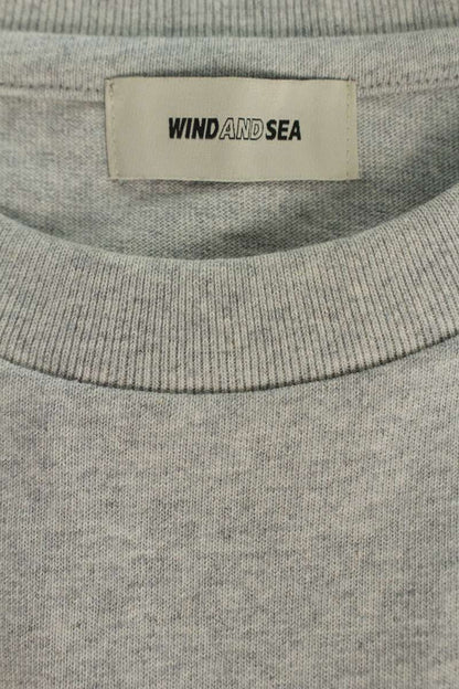 WIND AND SEA Movie Graphic Long Sleeve Tee Gray Size M
