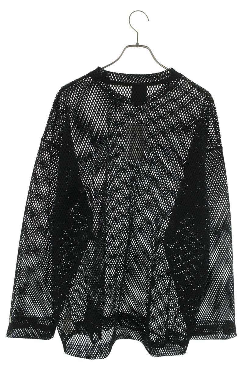 NIKE x fragment design x UNION Mesh Long Sleeve Jersey Black Size M