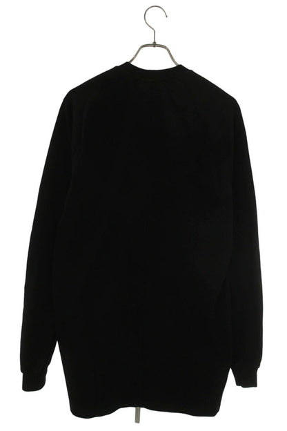 Rick Owens Cotton BASEBALL T Long Sleeve Black Size XS