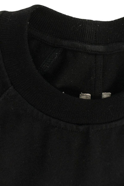Rick Owens Cotton BASEBALL T Long Sleeve Black Size XS