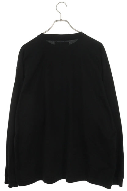 ARTIST PROOF Logo Embroidered Long Sleeve Tee Black Size XL