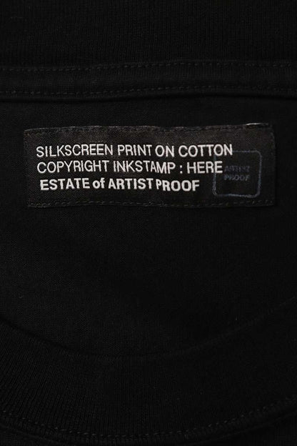 ARTIST PROOF Logo Embroidered Long Sleeve Tee Black Size XL