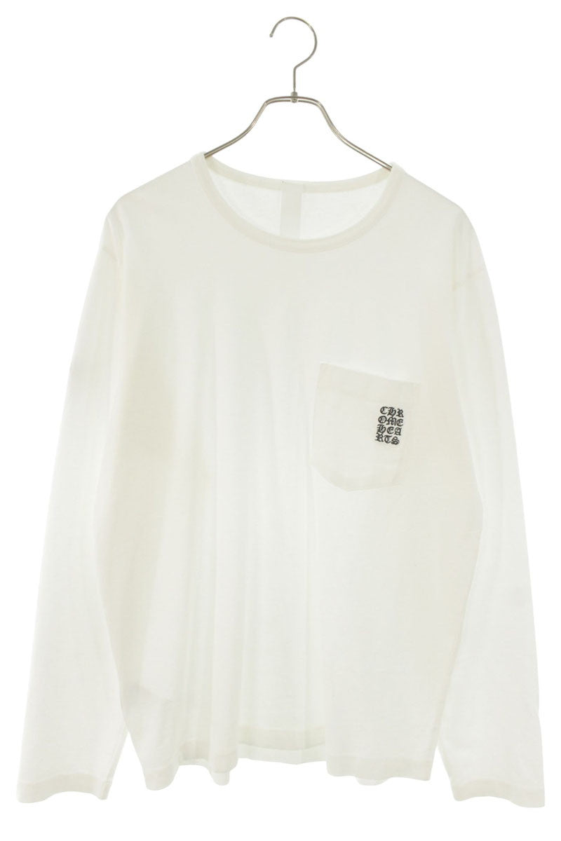 Chrome Hearts Y NOT English Label Embroidered Long Sleeve Tee Size L