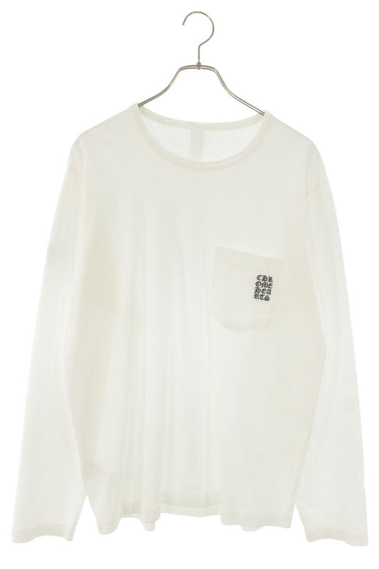 Chrome Hearts Y NOT English Label Embroidered Long Sleeve Tee Size L