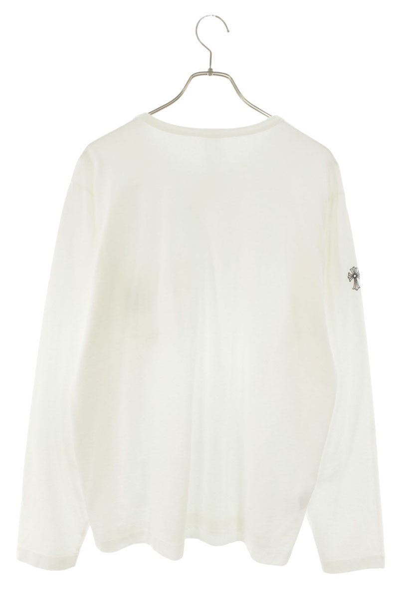 Chrome Hearts Y NOT English Label Embroidered Long Sleeve Tee Size L