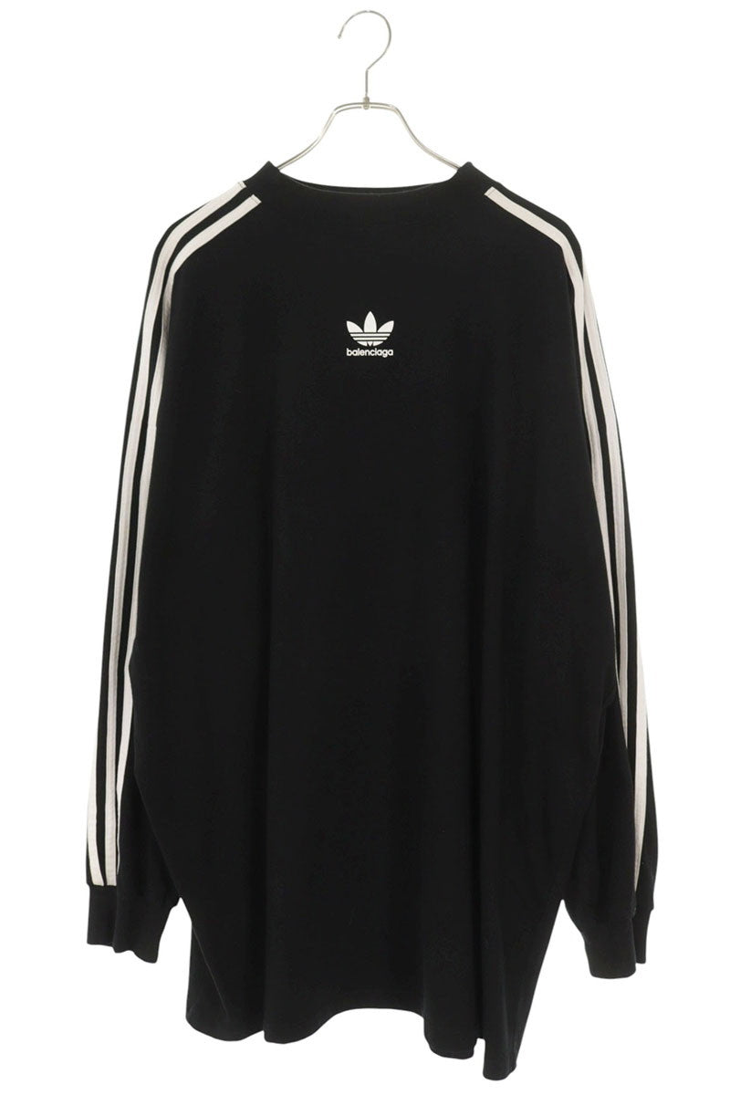 BALENCIAGA x adidas 23SS Logo Embroidered Sideline Long Sleeve Size S