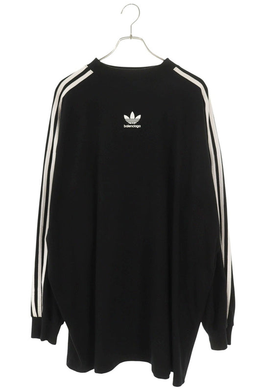 BALENCIAGA x adidas 23SS Logo Embroidered Sideline Long Sleeve Size S