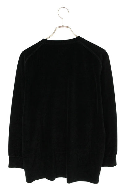 Needles Velour Jersey Long Sleeve Tee Black Size XS