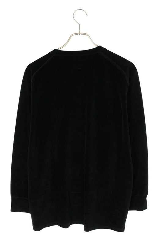 Needles Velour Jersey Long Sleeve Tee Black Size XS