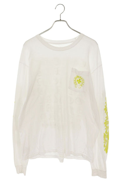 Chrome Hearts Floral Sleeve Back Print Long Sleeve Tee Multi Size XL