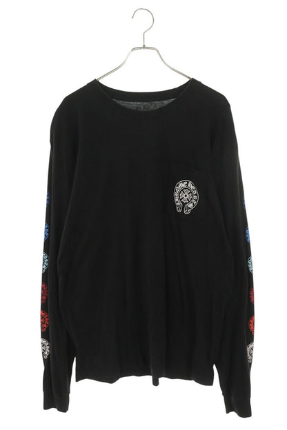 Chrome Hearts Back Horseshoe Gradient Logo Long Sleeve Tee Size XL